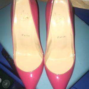 Pink Begonia Christian Louboutin Patent Leather